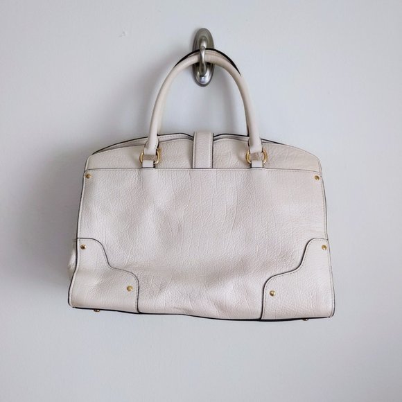 Coach Cream Mercer Satchel Handbag - Picture 2 of 16